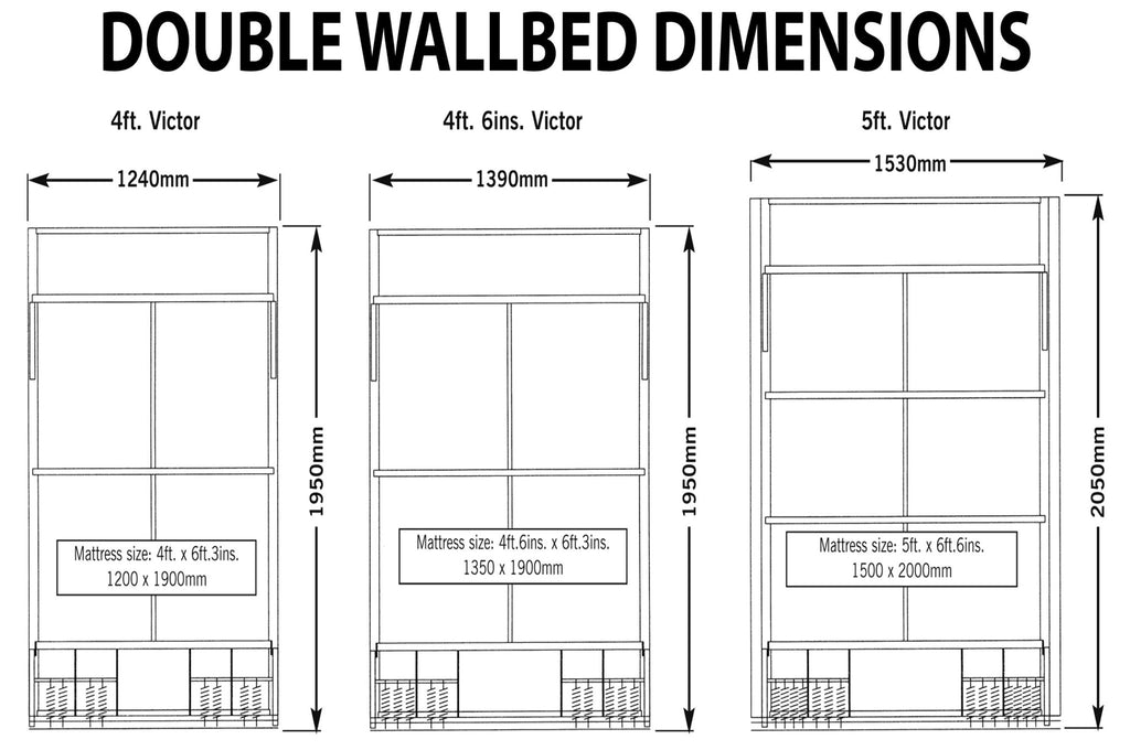 Wall bed, Wall beds, Wall beds UK, pull down bed, Fold away wall bed, vertical wall bed, murphy bed, murphy beds, murphy beds uk, wall bed dimensions, wall bed sizes